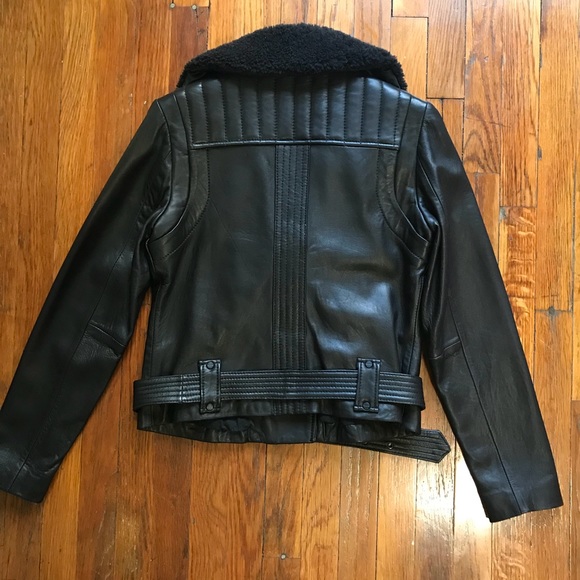 Michael Kors Leather Jacket - Picture 3 of 7